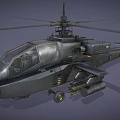 Apache helicopter 3d model