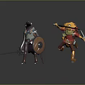 Cartoon Characters Cartoon Animals Cartoon Small Animals Game Characters Virtual Characters Anime Characters Cartoon Elves 3d model