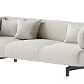 Modern Sectional Sofa Design With Gray And Beige Upholstery And Comfortable Cushions