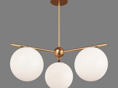 Simple Light Luxury Spherical Chandelier model