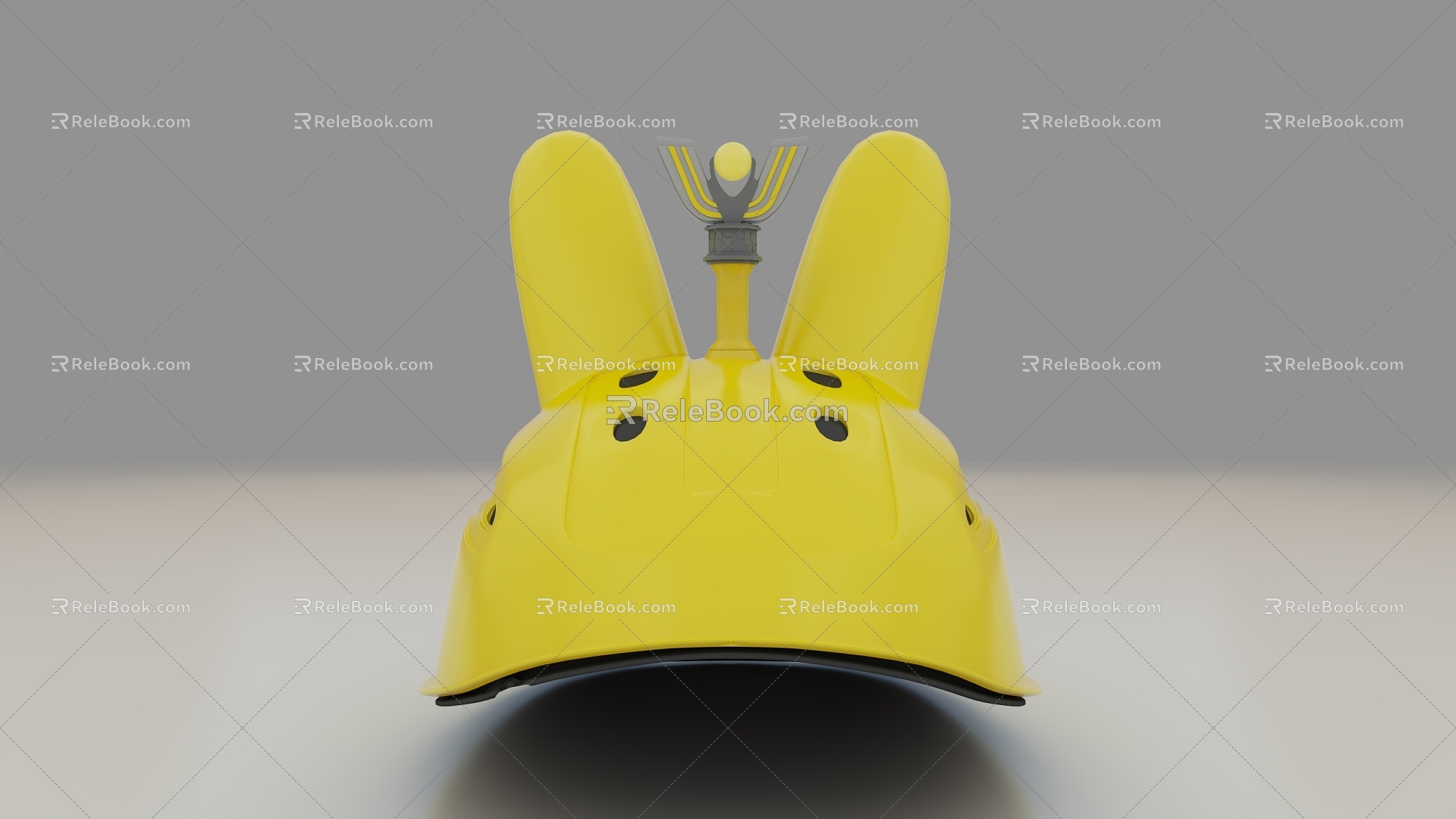 Meituan Helmet Takeaway Helmet Hat 3d model