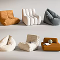 Bean Bag Chairs in Various Styles and Colors for Modern Comfortable Seating