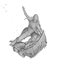 Dynamic Action Pose Silver Metal Armor Figure Sculpture With Weapon And Cloak