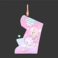 Modern game machine children game machine cartoon game machine large game machine 3d model