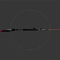 Red And Black Ski Poles Premium Sports Equipment Featuring Lightweight Design And Ergonomic Handles
