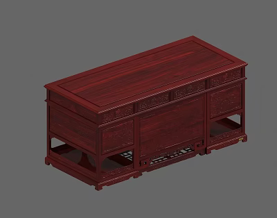 Chinese Desk 3d model