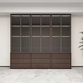 Cabinet Wine Cabinet Locker 3d model