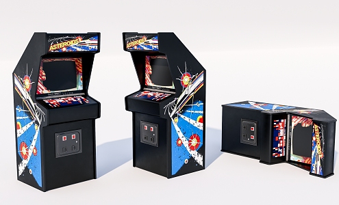 Modern Game Machine 3d model