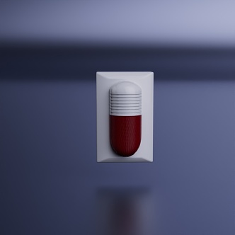 Audible and visual alarm, fire alarm, light alarm 3d model