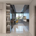 Modern Spacious Open Concept Living And Dining Room With Warm Furnishings And Minimalist Ceiling Design