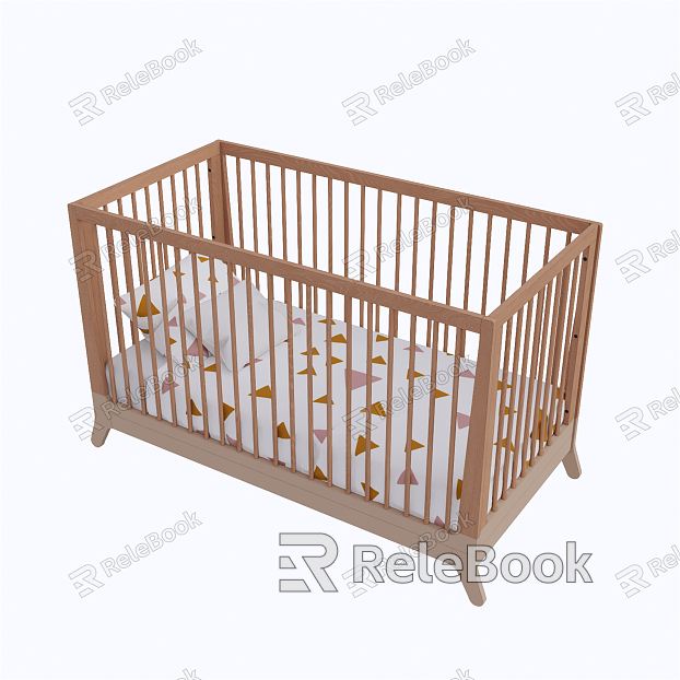 Modern Crib Children's Bed model