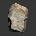 Natural Stone Wood Decorative Piece With Rustic Texture And Organic Design