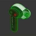 Intuitive EVO In Ear Headphones With White Black Design And Red Accent