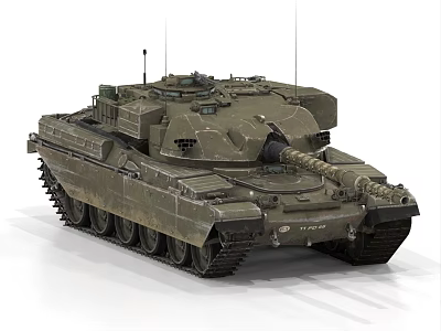 Chieftain Tank Chieftain 10 Main Battle Tank 3d model