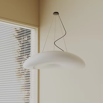 Modern chandelier 3d model