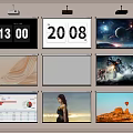 Projector screen 3d model