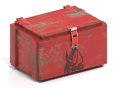 Box Wooden Box Storage Box Wooden Box 3d model