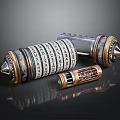 Precision Mechanical Equipment With Intricate Dials Metallic Gears And Ornate Design