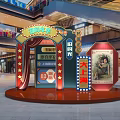 Retro Shanghai Landscaping Memory of the Republic of China Old Time Shanghai Modern Shanghai Meichen Shopping Mall Meichen 3d model