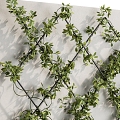 Green Plant Wall Plant Wall Green Plant Wall Green Plant Wall Flowers and Plants Landscape Grass Decorative Wall 3d model