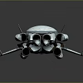Modern fighter sci-fighter next-generation fighter sci-fighter 3d model