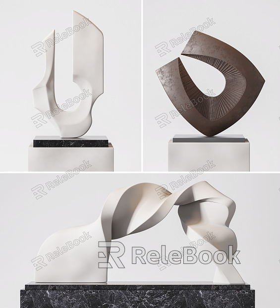 Modern Sculpture Art Sculpture model