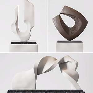 Modern Sculpture Art Sculpture 3d model