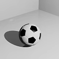 Classic Black And White Soccer Ball High Quality Sports Equipment For Training And Matches