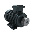 Ordinary AC motor YLYC single-phase asynchronous motor can be equipped with RV reducer deceleration motor motor is widely used in the transmission deceleration of conveyor mixing equipment 3d model