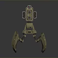 Mech Warrior Mech Soldier Machine Battlearm Mechanical Battlearm Machine Fighter Robot 3d model