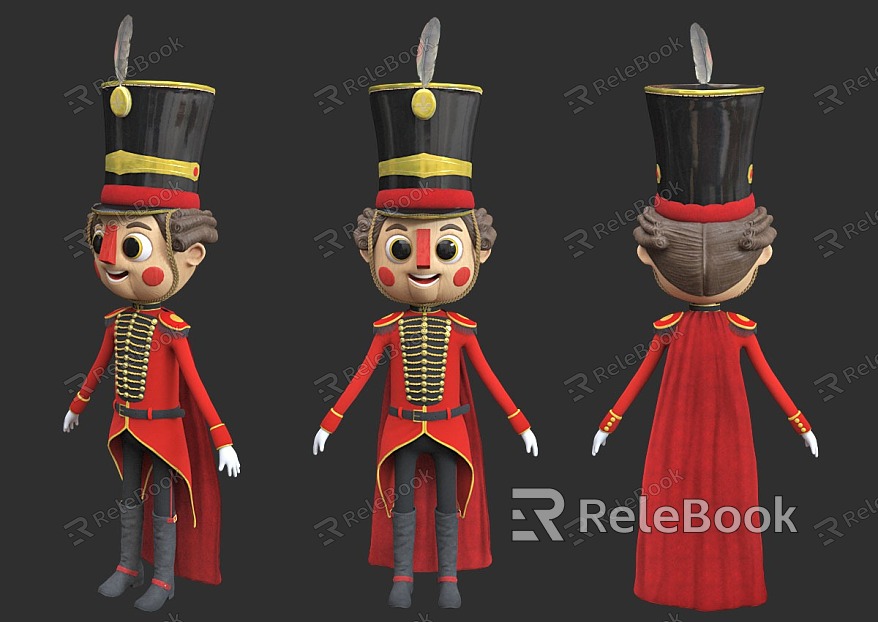 Toy Soldier Next Generation Nutcracker Puppet Toy Doll model