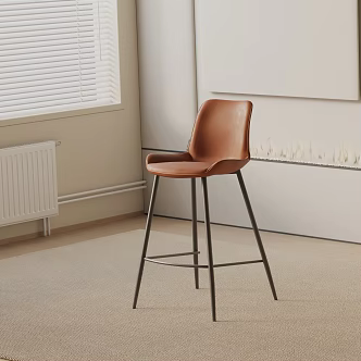 Modern Bar Chair 3d model