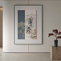 New Chinese Decorative Painting 3d model