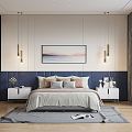 Modern Bedroom 3d model