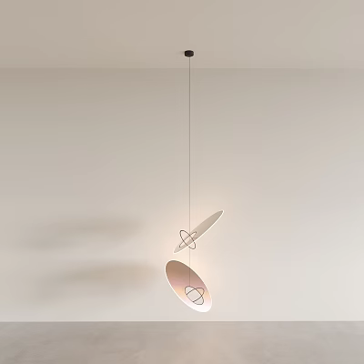Unique Irregular Shaped Pendant Light with Modern Design for Stylish Interior Lighting 3d model