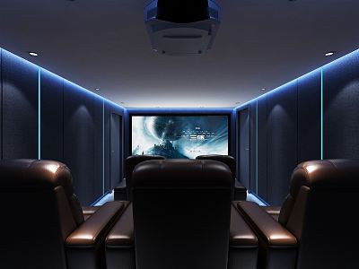 modern video room model