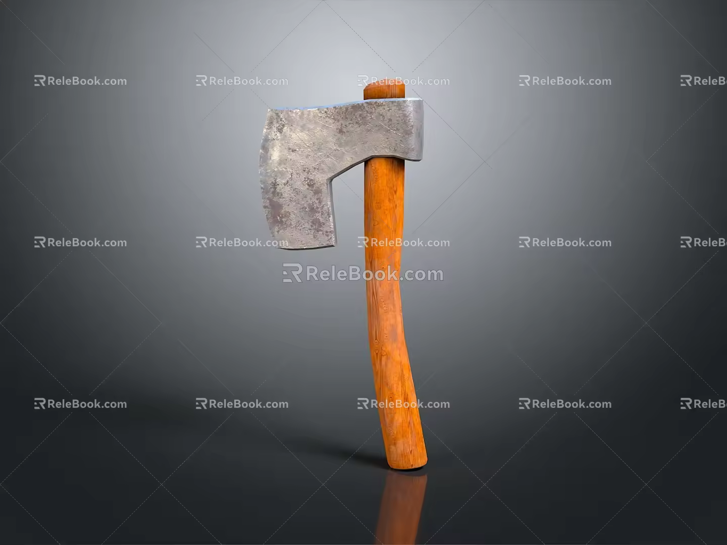 Tomahawk Axe Wooden Axe Handle Axe Mountain Axe Chopping Wood Axe Chopping Wood Axe Magic Axe 3d model