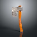 Tomahawk Axe Wooden Axe Handle Axe Mountain Axe Chopping Wood Axe Chopping Wood Axe Magic Axe 3d model