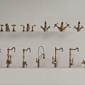 Brass Faucet Collection With Multiple Designs For Home Decor And Renovation