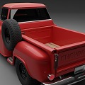 Chevrolet 1959 Apache Pickup Retro Jeep 3d model