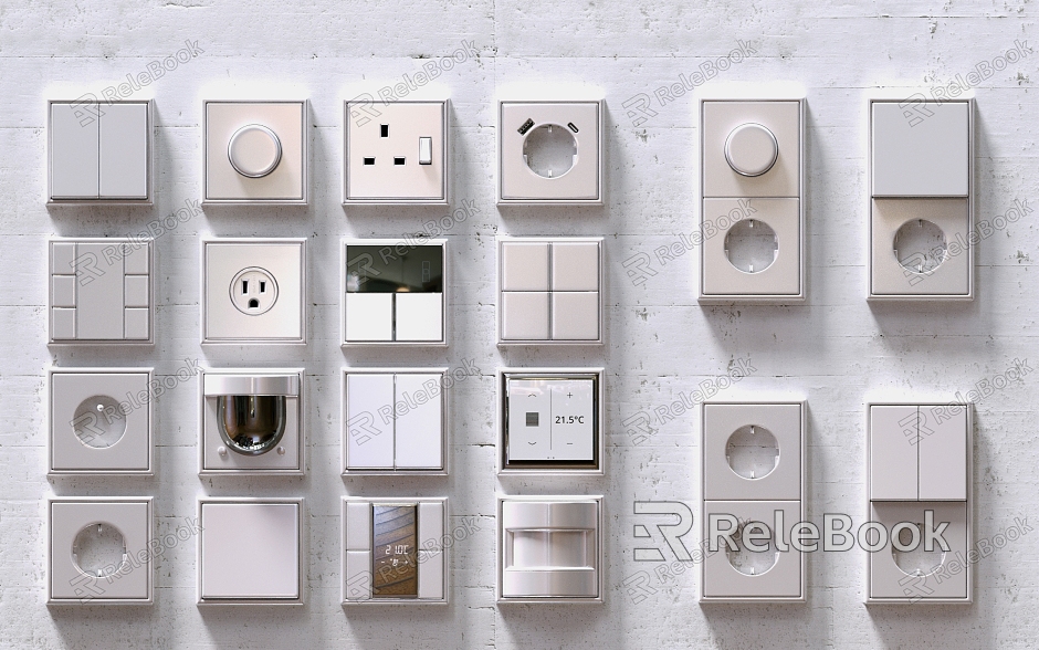 Modern Switch Switch Smart Socket model