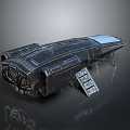Futuristic Interstellar Spacecraft Model With Detailed Advanced Design For Deep Space Exploration