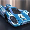 Porsche Racing Car Porsche 917 sports car 3d model