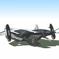 Sleek Modern Fighter Jet 3D Model With Aerodynamic Wing Structure And Engine Parts