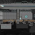 Bar 3d model