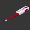 Red And White Beurer Digital Thermometer For Accurate Household Temperature Measurement