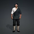 Linghu Chong Jin Yong Martial Arts Swordsman Oriental 3d model