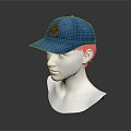 modern hat cap baseball cap 3d model