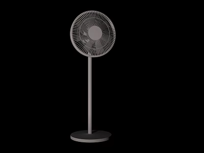 Standing Air Conditioner Fan With Modern Design And Efficient Cooling Function 3d model