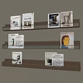 Bookshelf 3d model